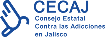 Logotipo Consejo Estatal contra las Adicciones en Jalisco CECAJ